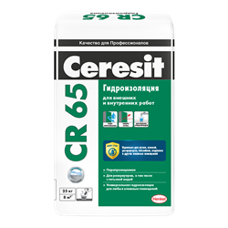 Гидроизоляционная смесь Церезит СР65 (Ceresit CR-65) - фото 5135