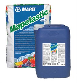 Гидроизоляция двухкомпонентная Мапей Мапеластик (Mapelastic Mapei) - фото 5137