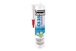 Затирка силиконовая для швов Ceresit CS25, 280 мл 2620 - фото 5405