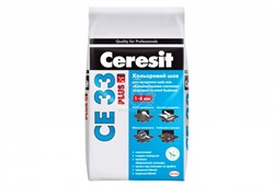 Затирка Ceresit CE 33 светло-коричневая, 2кг 2689 - фото 5493