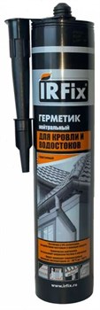 IRFix Герметик для кровли водостоков нейтральный черный 310мл 3036 - фото 6015