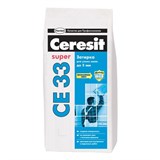 Затирка для узких швов Ceresit CE-33 белая 2кг