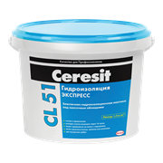 Гидроизоляция эластичная Церезит СЛ51 (Ceresit CL-51) 5 кг