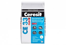 Затирка Ceresit CE 33 серая, 2кг