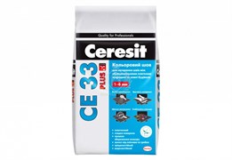 Затирка Ceresit CE 33 графит, 2кг