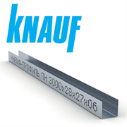 Профиль направляющий Кнауф (Knauf) ПН 3000х27х28х0,6мм 12423