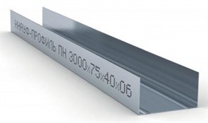 Профиль стоечный усиленный Кнауф  (Knauf) ПС 75х40х3000х0,6мм 12427
