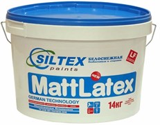 Краска латексная супербелая Mattlatex 14 кг