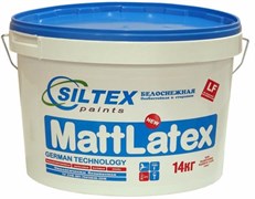 Краска латексная супербелая Mattlatex 14 кг 2061