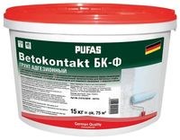 Пуфас Betokontakt БК грунт адгезионный для внутренних работ, 15 кг 2792