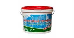 Пароизоляционный герметик Акцент 117 белый, ведро, 10л/15кг 2979