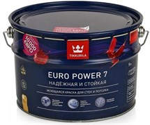 Краска водно-дисперсионная Tikkurila Prof Euro 7 моющаяся прозрачная основа C 9 л 2984