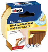 Профессиональная малярная лента для работ внутри помещений 25x25, желтый 3048