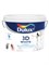 Краска для потолков Dulux 3D Ослепительно Белая, 10 л - фото 5056